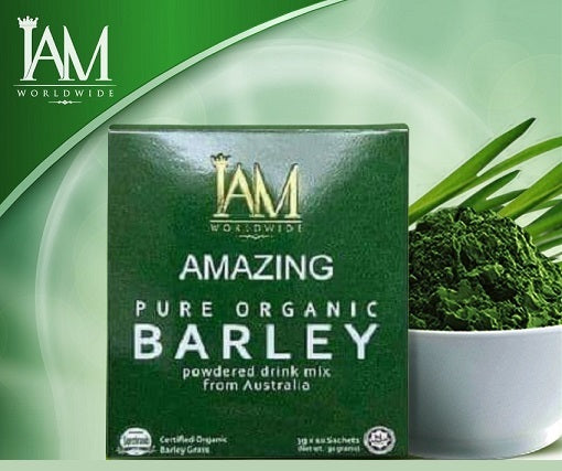 Amazing Pure Organic Barley Powdered Drink Mix (1 Box)