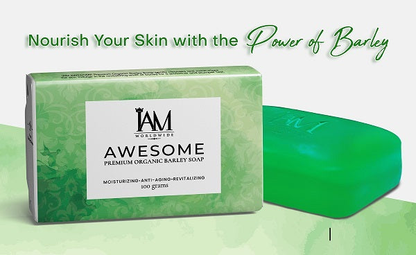 Awesome Premium Organic Barley Soap