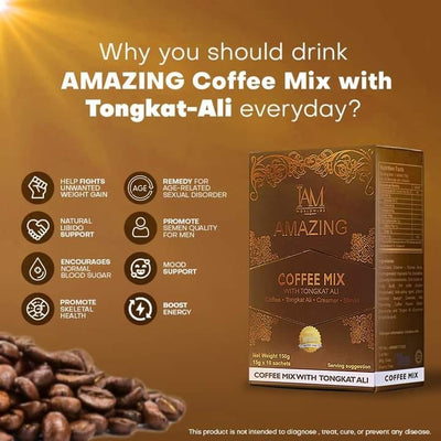 Amazing Coffee Mix with Tongkat-Ali (1 Box)