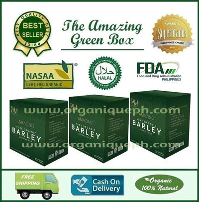 Amazing Pure Organic Barley Powder (3 Boxes)